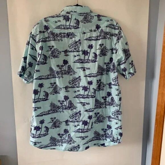 Ocean Current Men’s Short Sleeve Hawaiian Shirt size L - Picture 5 of 6